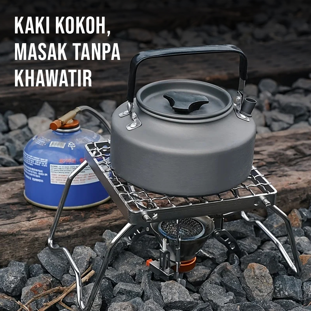 Gambar produk Dikecloud Jaring Panggangan Lipat Foldable Grill Net Stainless Steel - DK13