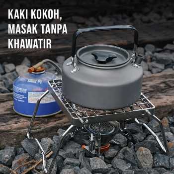 Gambar produk Dikecloud Jaring Panggangan Lipat Foldable Grill Net Stainless Steel - DK13