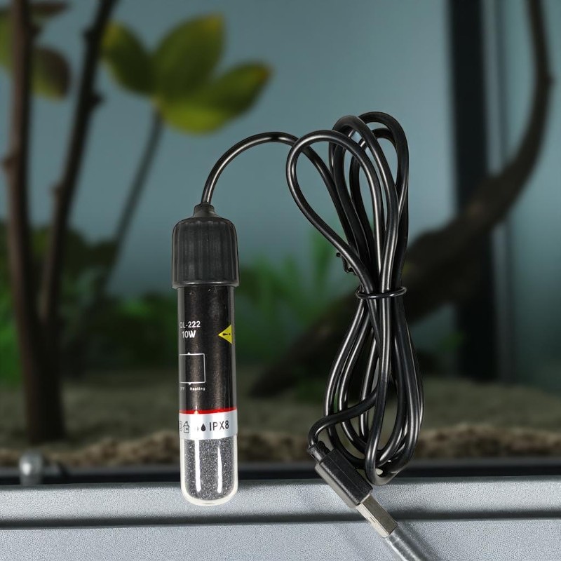 Gambar produk RTHY Aquarium Heater Pemanas Mini Akuarium Heating Rod Thermostat - QL-222