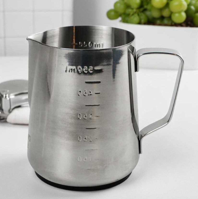 Gambar produk One Two Cups Gelas Milk Jug Kopi Espresso Latte Art Stainless 550ml - ZM078