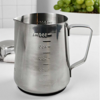 Gambar produk One Two Cups Gelas Milk Jug Kopi Espresso Latte Art Stainless 550ml - ZM078