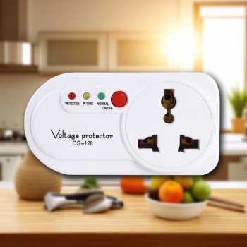 Gambar produk IBNUNU Stop Kontak Kulkas Voltage Protection Auto Delay with Indicator - DS-128