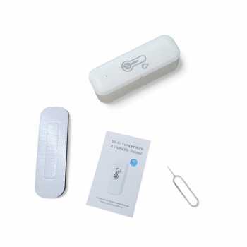 Gambar produk WALE Termometer Suhu Ruangan Hygrometer Smart Sensor ZigBee Smart Life - WL-TH08