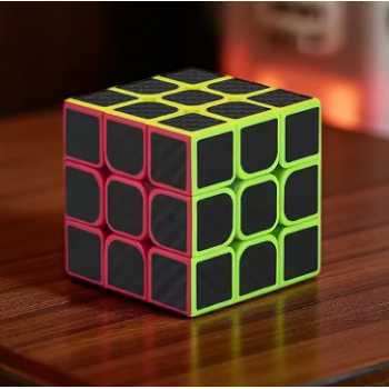 Gambar produk FMA Mainan Kubus Rubik Carbon Fiber Magic Cube 3x3x3 - FMM3