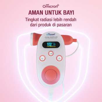 Gambar produk TaffOmicron Fetal Doppler Deteksi Jantung Janin Heart Rate Monitor - YM-2T8