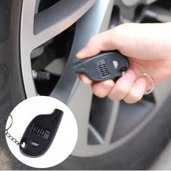 Gambar produk Elistooop Pengukur Tekanan Ban Mobil Digital Tire Pressure Gauge LCD - 0069
