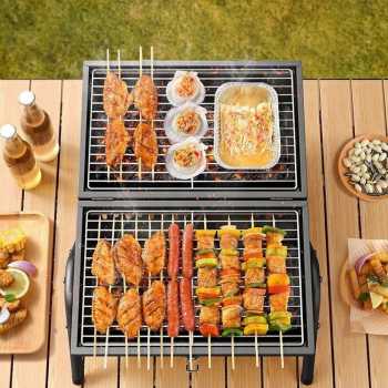 Gambar produk Xbess Alat Panggang Arang Portable BBQ Outdoor Grill Stove - K-707
