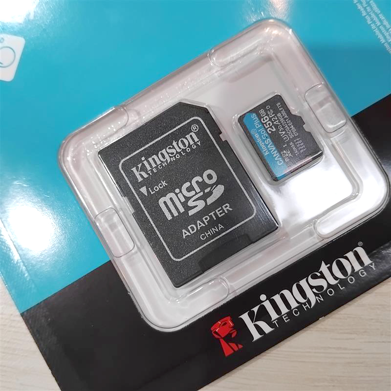 Gambar produk Kingston Canvas Go! Plus MicroSD Gen4 U3 V30 200Mbps 256GB - SDCG4