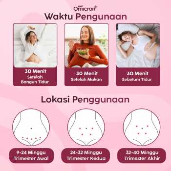 Gambar produk TaffOmicron Fetal Doppler Deteksi Jantung Janin Heart Rate Monitor - YM-2T8
