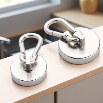 Gambar produk Taffware Magnet Gantungan Serbaguna Carabiner Hook Neodymium 46kg - L36