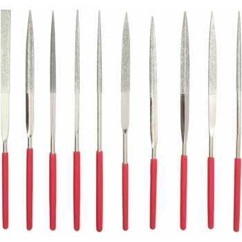 Gambar produk RIDGEBUSTER Diamond Needle Files Carving 10in1 Pisau Kikir Pahat - FD340P