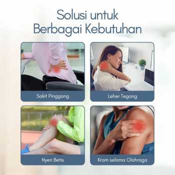 Gambar produk Mertrava Alat Bantu Yoga Peanut Massage Foam Block Roller Ball 8x16cm - D335