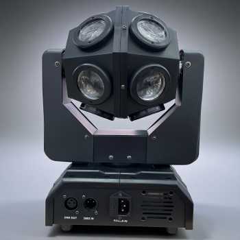 Gambar produk ASTRACIEL Lampu Sorot LED Beam Disco RGBW Moving Head DMX512 120W - HY-A014