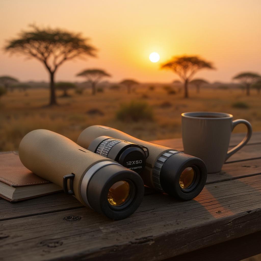 Gambar produk Eyebre Teropong Binoculars BAK4 Lens Roof Prism ED Glass 12x50 Zoom - R1250-T23