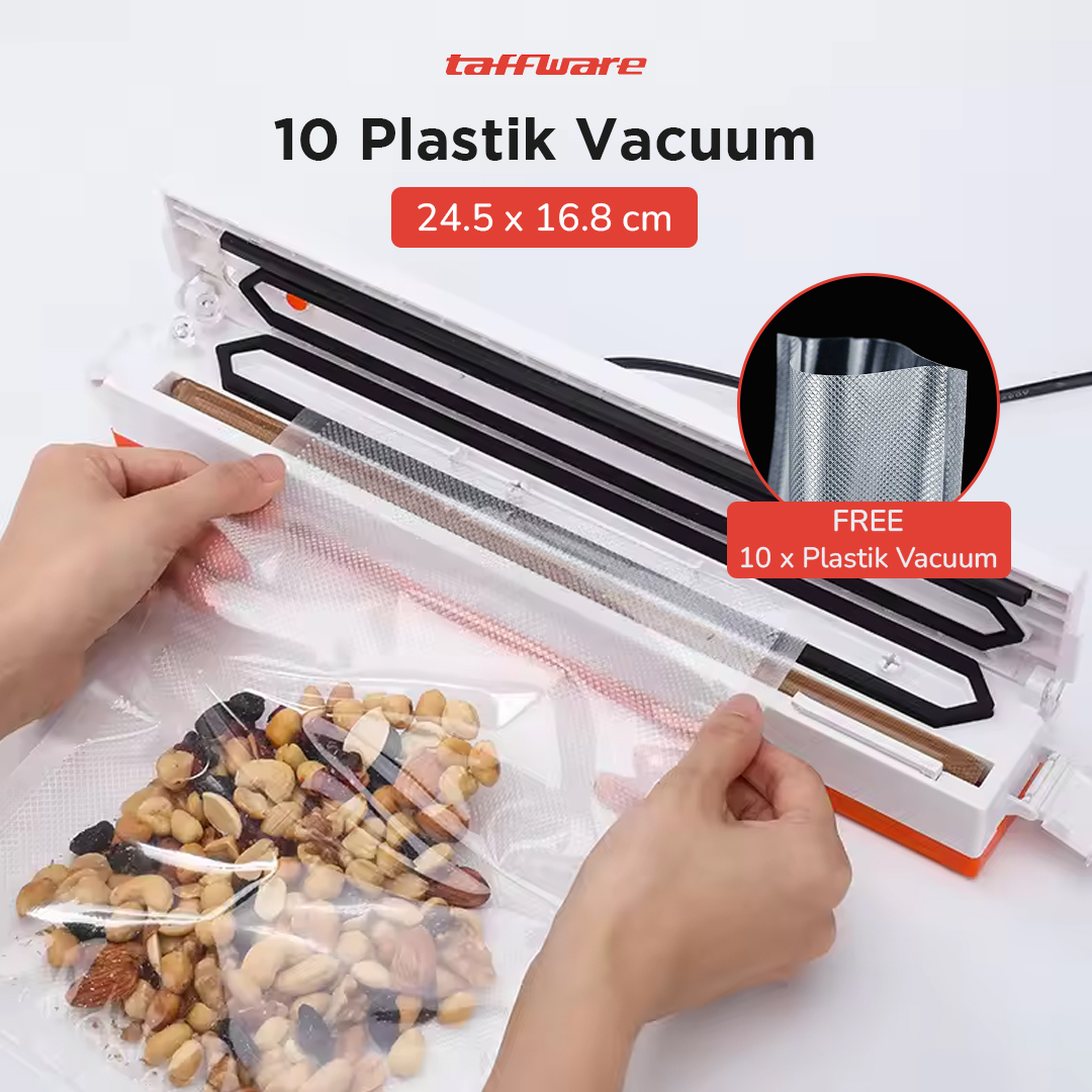 Gambar produk Taffware Alat Vakum Makanan Vacuum Sealer Packaging Machine with Bag - HF-001