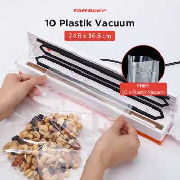 Gambar produk Taffware Alat Vakum Makanan Vacuum Sealer Packaging Machine with Bag - HF-001