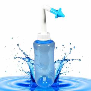 Gambar produk TaffOmicron Semprotan Nasal Hidung Irrigator Sinus Rinse Control Clean 500ml - Jn22