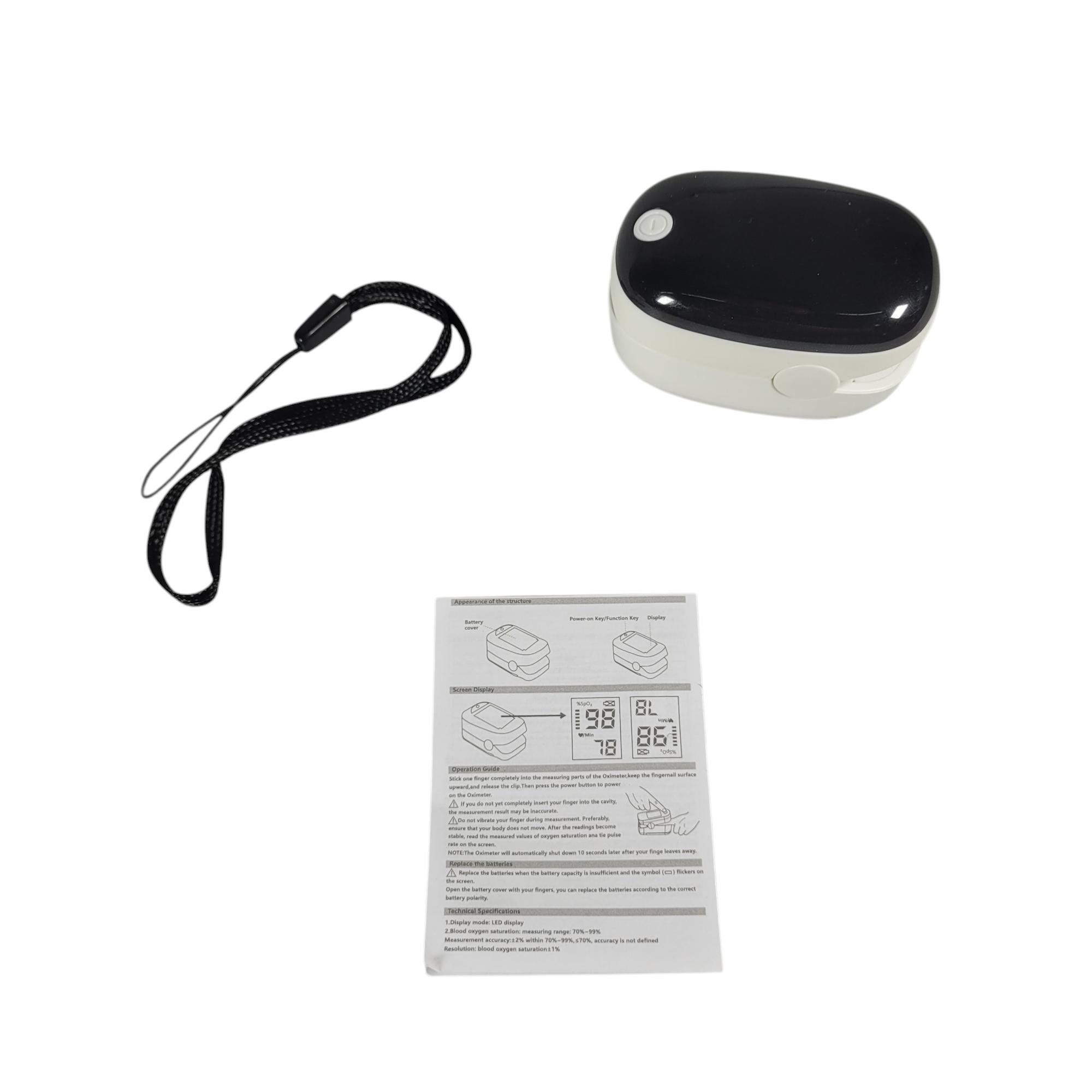 JUSTLANG Fingertip Pulse Oximeter Alat Ukur Saturasi Oksigen Darah TFT - AD902 Gambar produk JUSTLANG Fingertip Pulse Oximeter Alat Ukur Saturasi Oksigen Darah TFT - AD902