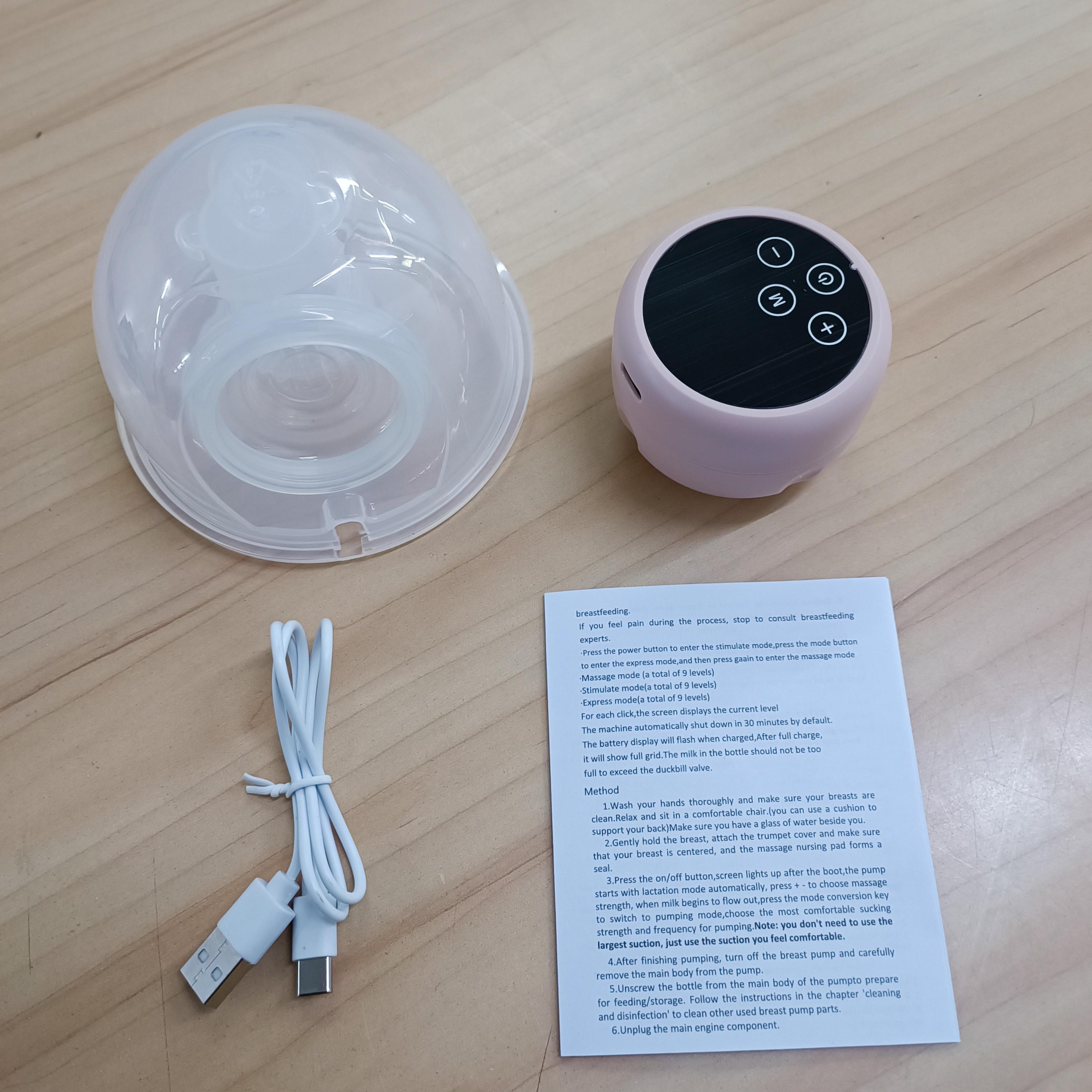 Gambar produk PAMPI Pompa ASI Bayi Elektrik Wearable Breast Milk Pump 180ml - JSL-X902