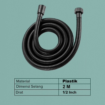 Gambar produk Zhong Ying Selang Shower Flexible Hose Hot Cold 2M - Z78