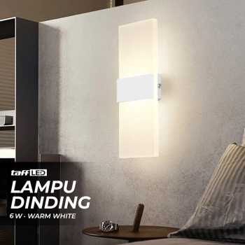 TaffLED Lampu Dinding Hias Rumah LED Corridor Light 6W Warm White - F0011