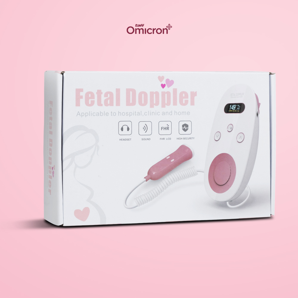 Gambar produk TaffOmicron Fetal Doppler Deteksi Jantung Janin Heart Rate Monitor - YM-2T8