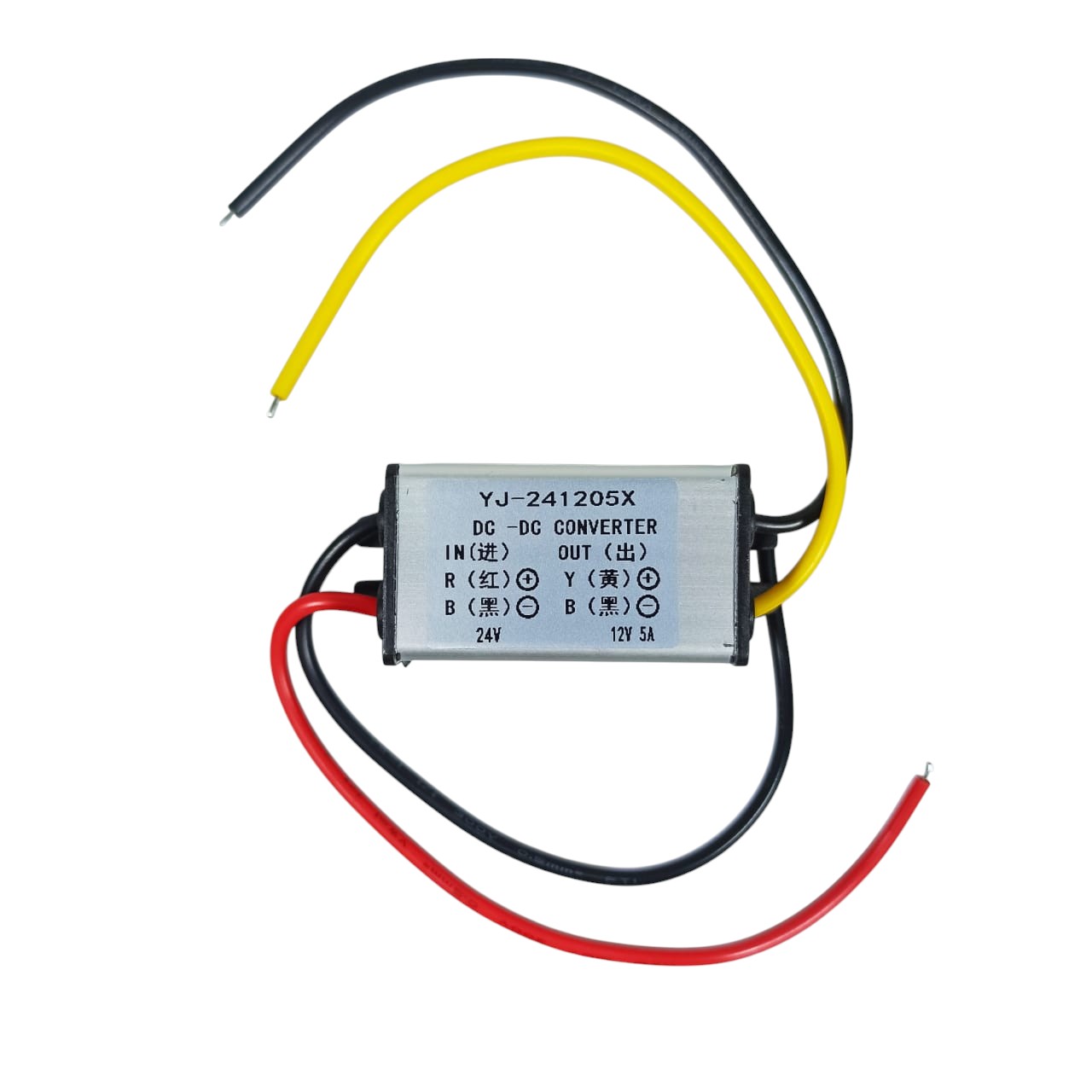 Gambar produk OBX Converter DC to DC Voltage Reducer 24V to 12V 5A - YJ-241205