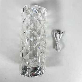 Gambar produk VKTECH Lampu Meja Hias Model Kristal LED Diamond 0.74W 3 in 1 Color - R302