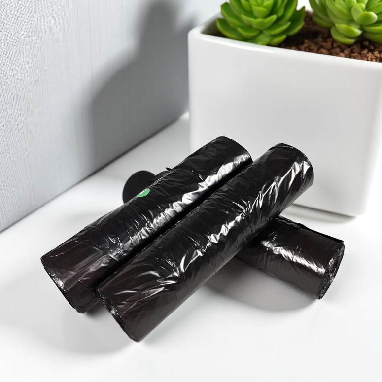 Gambar produk Dorae Kantong Plastik Sampah Garbage Bags Disposable Trash 3 Roll 20L - INU80
