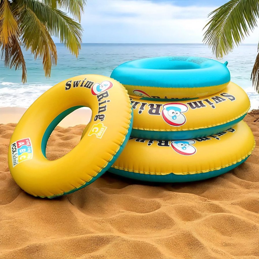 Gambar produk VKTECH Ban Renang Anak Pelampung PVC Inflatable Swimming Ring 80cm - V03