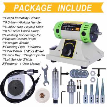 Gambar produk Tooltos Mesin Poles Duduk Dual Wheel Polishing Machine 220V 480W - BG3109