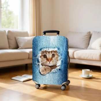 TravGuard Sarung Koper Elastis Polyester Spandex Suitcase Cover - H-22