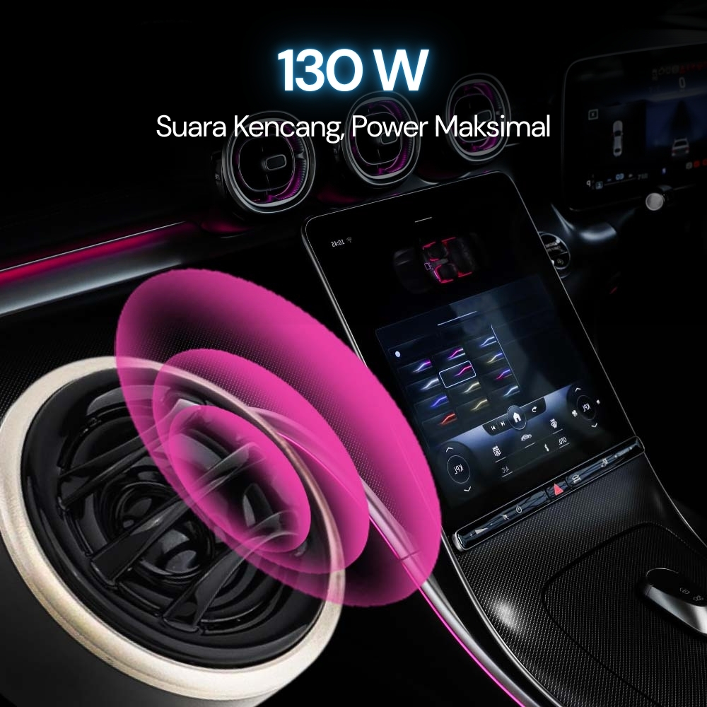 Gambar produk Tiaoping Speaker Tweeter Mobil Treble 1.5Inch HiFi Surround Sound 130W - TP-077