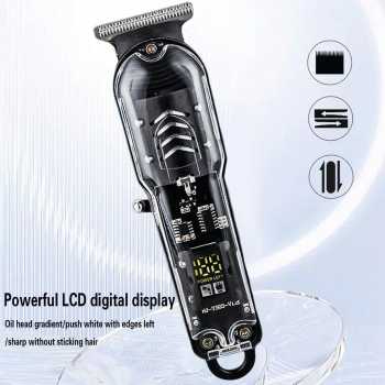 Gambar produk HAYER Alat Cukur Rambut Elektrik Hair Clipper Trimmer LCD 500mAh - HE500