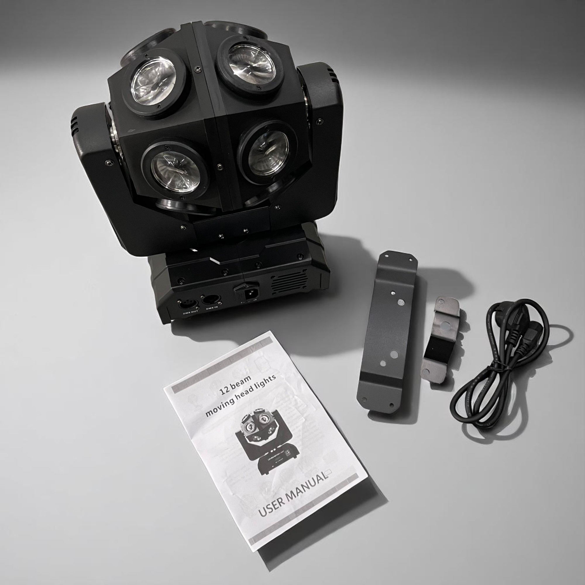 Gambar produk ASTRACIEL Lampu Sorot LED Beam Disco RGBW Moving Head DMX512 120W - HY-A014