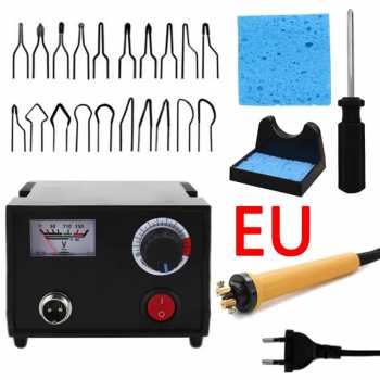 Gambar produk QIGONG Solder Ukir Lukis Kayu Pyrography Wood Soldering Iron 30W - LH30-WY1