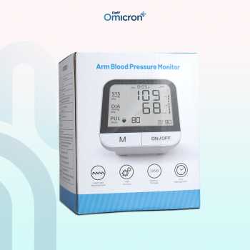Gambar produk TaffOmicron Tensimeter Digital Pengukur Tekanan Darah English Voice - BMP-A7VL