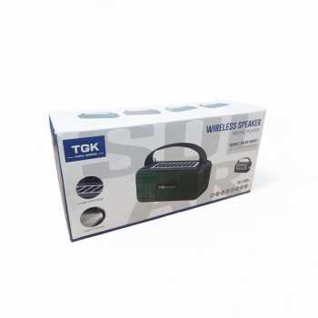 Gambar produk TGK Speaker Bluetooth Portable Solar Charging FM Radio with Senter LED - TG-2409