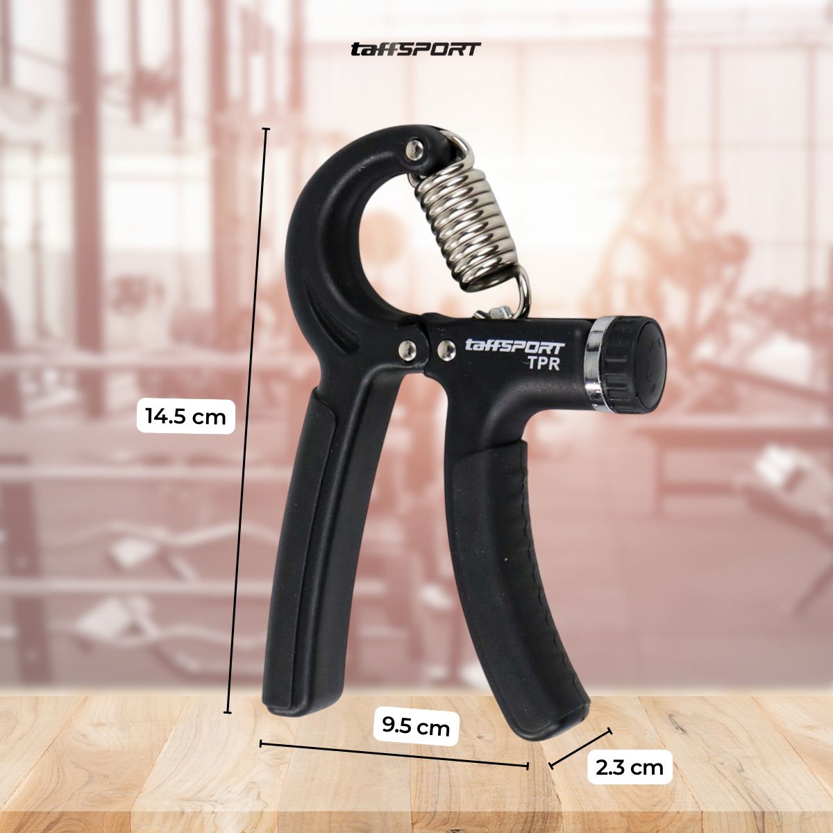 Gambar produk TaffSPORT Adjustable Hand Grip Olahraga Tangan 5-60kg - TPR