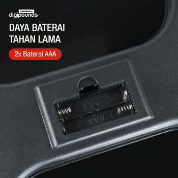 Gambar produk Taffware Digipounds Timbangan Badan Digital Scale BMI Smart App 180kg Battery Version - ANT0217
