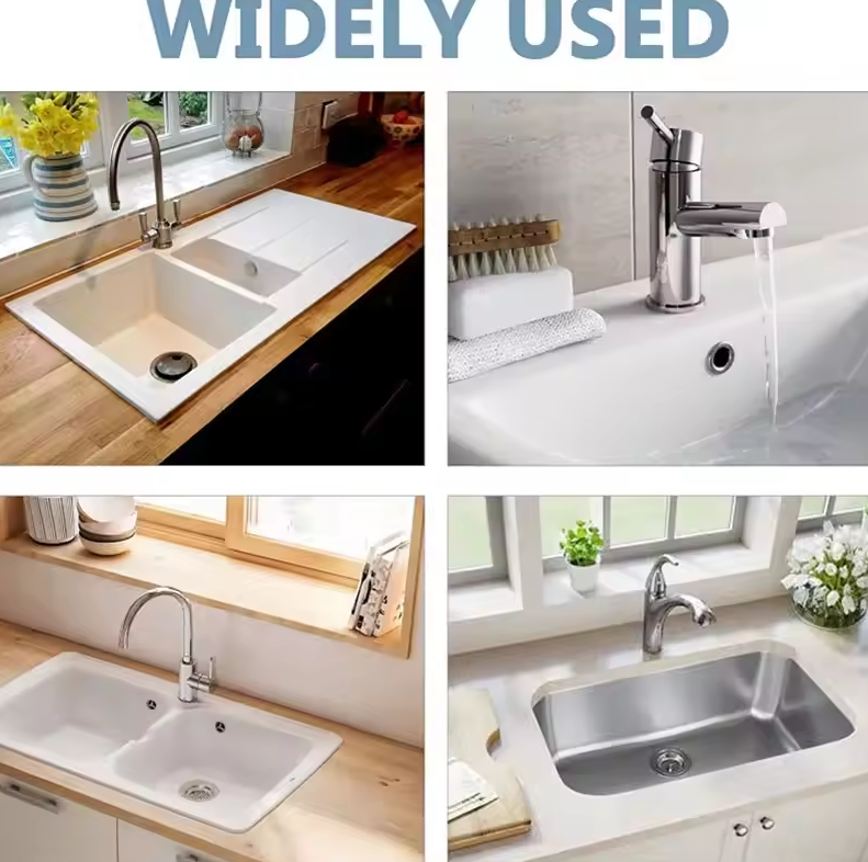 Gambar produk YUTH Penutup Lubang Wastafel Drain Cap Kitchen Basin Hollow Ring - Horn-0502