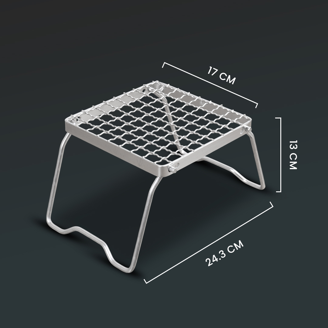 Gambar produk Dikecloud Jaring Panggangan Lipat Foldable Grill Net Stainless Steel - DK13
