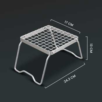 Gambar produk Dikecloud Jaring Panggangan Lipat Foldable Grill Net Stainless Steel - DK13