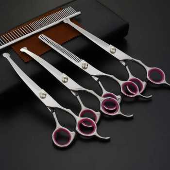 Gambar produk Dtog Set Gunting Grooming Perawatan Bulu Anjing 7in1 - INU73