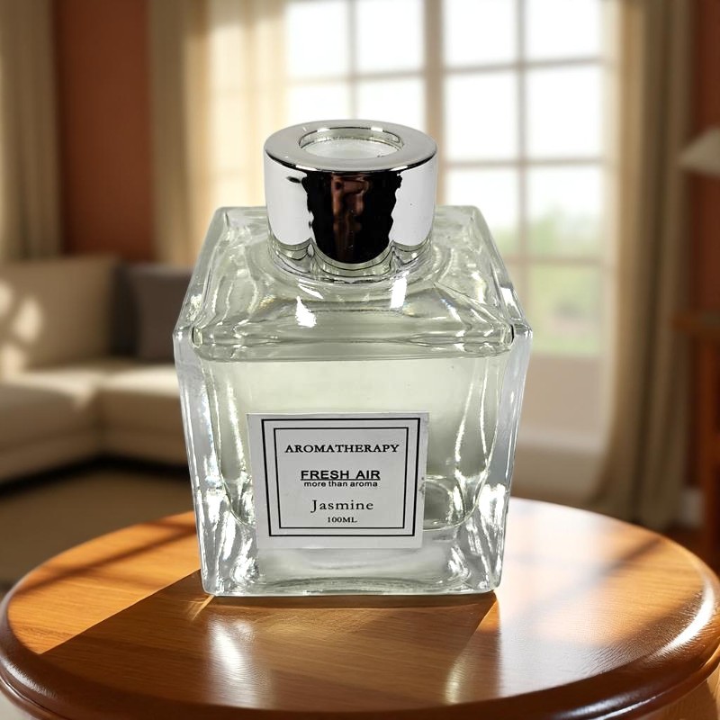 Gambar produk Cararie Pengharum Ruangan Reed Diffuser with Rattan Sticks 100ml Jasmine - C100