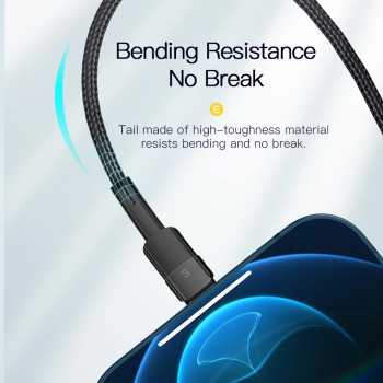 Gambar produk ESSAGER Kabel Data Lightning Multifungsi Fast Charging LED 2.4A 1M - ES-X18