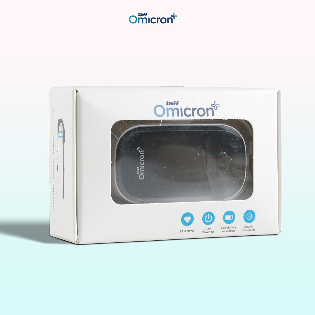 Gambar produk TaffOmicron Fingertip Pulse Oximeter Alat Ukur Saturasi Oksigen Darah - YK-80B