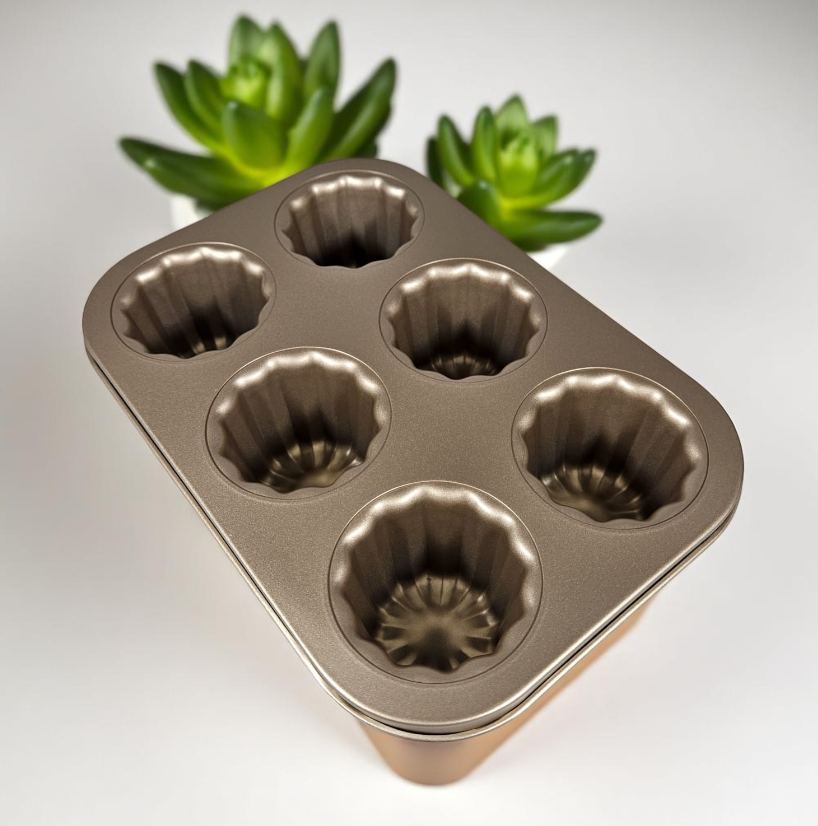 Gambar produk Mako Cetakan Kue 3D Dessert Cake Mold Non Stick Baking Tray 6 - INU78