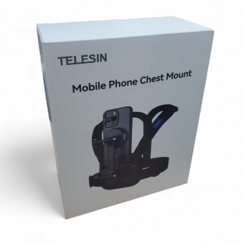 Gambar produk TELESIN Tali Dada Chest Strap Smartphone Mount iPhone 16 Pro Max - P2-CGP-02