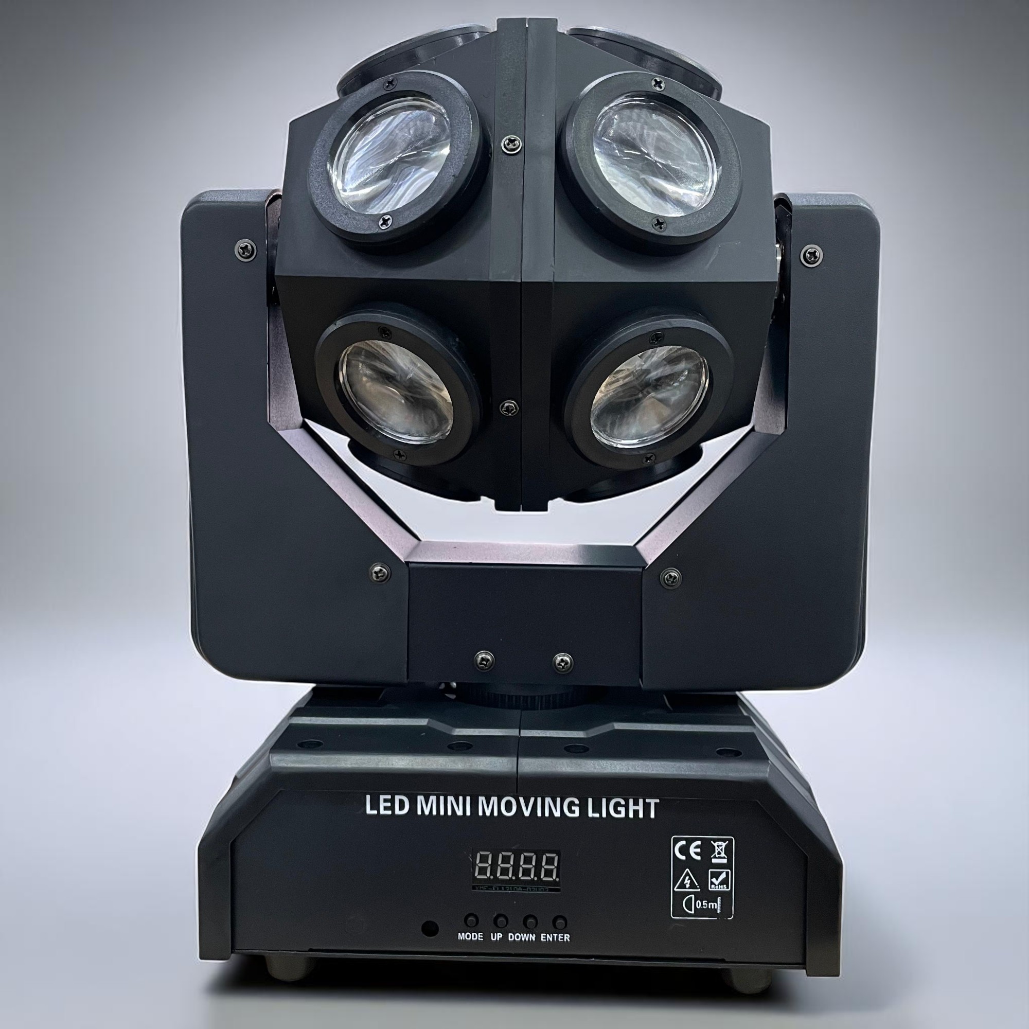 Gambar produk ASTRACIEL Lampu Sorot LED Beam Disco RGBW Moving Head DMX512 120W - HY-A014